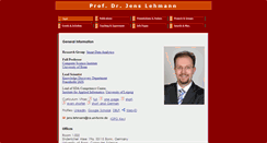 Desktop Screenshot of jens-lehmann.org